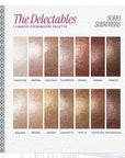 LAURA GELLER NEW YORK The Delectables Soho Shimmers Eyeshadow Palette - Includes 14 Shimmer-Finish Baked Eyeshadows in Stunning Neutral Shades - Long-Lasting High-Shine Eyeshadows for Everyday
