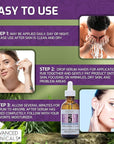 Advanced clinicals peptide facial serum