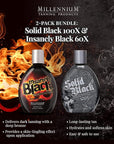 Millennium Tanning Products, Solid Black 100x
