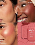 NYX PROFESSIONAL MAKEUP Buttermelt Powder Blush, Fade and Feeling Butta