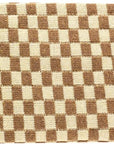 Pazimiik knitted checkered makeup bag