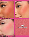 L'Oreal Paris Infallible Up to 24H Fresh Wear Soft Matte Blush, Blendable, Long-Lasting and Waterproof Cheek Make Up, Fearless Coral 05, 0.31 Oz