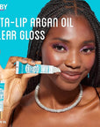 Ruby Kisses Broadway Vita-Lip Clear Lip Gloss (Argan Oil 6 Pack), Ultra-Hydrating & Soothing Formula with Multi-Vitamin Oils, High-Shine Non-Sticky Finish, Protecting Glossy Lip Balm With Vitamin E