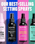 NYX PROFESSIONAL MAKEUP Makeup Setting Spray, Matte Finish Up Wear