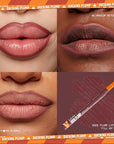 NYX PROFESSIONAL MAKEUP Duck Plump Plumping Lip Liner, Matte Pencil With Up To 10HR Wear, Fill Em In (Pink Lip Liner)
