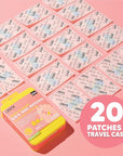 Onyx Professional Hard as Hoof S.O.S Nail Patches - Nail and Cuticle Strengthening Treatment Repair Patches, Nail Growth, Repair, 20 Count