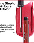 Revlon ColorStay Ultimate Liquid Lipstick, Longwear Rich Lip Colors, Wears for Up to 24 Hours, Satin Finish, 035 Iconic Iris, 0.1 fl oz