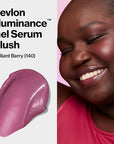 Revlon Illuminance Gel Serum Blush, Visibly Plump Cheeks, fl oz.