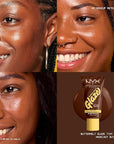 NYX PROFESSIONAL MAKEUP Buttermelt Glaze Soft Glow Skin Tint + SPF 30, Up To 12HR Wear, 09 Hazelnut Butta