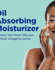 Differin Oil Absorbing Moisturizer with SPF 30, Sunscreen for Face by the makers of Differin Gel, Gentle Skin Care for Acne Prone Sensitive Skin, 4 oz (Packaging May Vary)