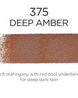 L’Oréal Paris Infallible 24 Hour Fresh Wear Waterproof Powder Foundation, 375 Deep Amber (Pack of 3)