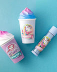Lip Smacker Magical Frappe Collection 3 Pack Beverage Lip Balm - Moisturizing, Soothing Unicorn & Mermaid Delight/Magic