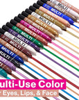 wet n wild Color Icon Cream Eyeliner Eyeshadow Multi-Stick, Moisturizing, Nourishing Velvety Cream-to-Powder Buildable & Blendable Formula, Cruelty-Free & Vegan - Ros-I-Locks