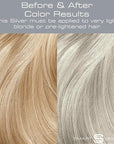 Smart Beauty Silver Metallic Hair Dye, Demi Permanent, Silver Toner for Bleached Hair, Plex Anti-Breakage Technology, Cruelty Free, Vegan, for Bleached/Pre-lightened Hair