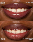 NYX Professional Makeup Lip IV Hydrating Glossy Lip Stain with 12HR Hydration - Mocha Me Wet (Brown)