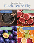 Black Tea & Fig Aroma Oil, Essential Oils Blend for Diffusers & Scent Machines, Herbal Fruity Blend and Amber, Aromatherapy, Cold Air Diffuser Compatible, 300 mL