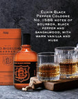 C.O. Bigelow - Elixir Black Pepper - No. 1586, 2.5 fl oz, Cologne for Men, Bourbon & Sandalwood Scented, Masculine, Refined, Long Lasting Mens Cologne