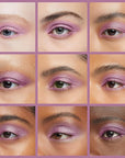 Purple Pink Opalescence Shimmering Mauve Opaque Pressed Powder Single Eyeshadow; Talc, Paraben & Cruelty Free