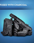 Oral-B Charcoal Infused Mint Dental Floss Picks, 75 Count, Pack Of 4
