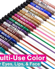 wet n wild Color Icon Cream Eyeliner Eyeshadow Multi-Stick, Moisturizing, Nourishing Velvety Cream-to-Powder Buildable & Blendable Formula, Cruelty-Free & Vegan - Not So Calm Waters