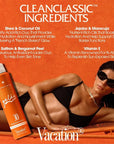 Vacation Orange Gelée SPF 30 Sunscreen Spray Oil & Air Freshener Bundle, Tanning Oil with SPF, Suntan Lotion Spray, Transparent on All Skin Tones, Dermatologist-Tested, Vegan, 5 Fl. Oz.
