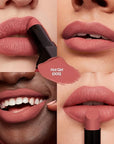 REVLON Lipstick, ColorStay Suede Ink, Built-in Primer, Infused with Vitamin E, Waterproof, Smudge-proof, Matte Color, 005 Hot Girl, 0.09 oz.