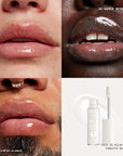 NYX PROFESSIONAL MAKEUP This Is Milky Gloss, Lip Gloss with 12 Hour Hydration, Vegan - Coquito Shake (Milky Clear)