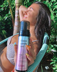 b.tan Dark Self Tanner Mousse | Disco Candy Tan - Best, 1 Hour Express Sunless Tanning Foam, Candy-Scented, Sweat-Proof & Transfer Resistant, No Fake Tan Smell, Vegan, Cruelty Free, 6.7 Fl Oz