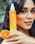 Ellis Brooklyn SUN Hair And Body Fragrance Mist - Rich Floral Perfume Mist with Italian Mandarin, Orange Flower Water, & Cedarwood, Vegan Perfume Made In The USA, 50ml 1.7 Fl Oz