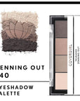 COVERGIRL TruNaked Quad Eyeshadow Palette, Zenning Out, 6 Shades, 0.06 Fl Ounces, Shimmer Fade-Proof Formula, Pigmented Shades