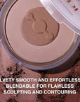 Sculpting Contour Powder Goddess - Matte Sculpting Powder Skin Tones, 0.53 Oz
