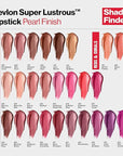 Revlon Super Lustrous Lipstick, Creamy Formula For Soft, Fuller-Looking Lips, Moisturized Feel, 619 Rose & Shine, 0.15 oz