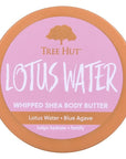 Tree Hut Lotus Water Whipped Shea Body Butter | Long-lasting Hydration Leaves Skin Feeling Soft & Moisturized | Lightweight | Nourishing Essential Body Care | 8.4 fl oz.
