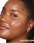 COVERGIRL Clean Invisible Foundation Makeup, Dewy & Glowy Natural Finish, Buildable Coverage, Skin-Like Smooth Look, Vegan, Golden Honey, 1oz