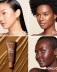 L'Oreal Paris Makeup True Match Lumi Glotion, Natural Glow Enhancer, Illuminator Highlighter, Bronzing Drops For a Sun-Kissed Glow, 904 Deep