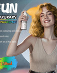 Gold Temporary Hair Color Spray - Gentle Formula, Washable & Non-Sticky | Instant Golden Hair Dye Alternative for Adults | Halloween, Costume, Party Makeup, 150ml