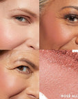 LAURA GELLER NEW YORK Baked Blush-n-Brighten Marbleized Blush for Cheeks - Rosé All Day - Natural Finish - Buildable Color