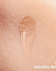 COVERGIRL Clean Invisible Foundation Makeup, Dewy & Glowy Finish, Buildable Coverage, Skin-Like Smooth Look, Vegan, Natural Beige, 1oz