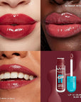 NYX PROFESSIONAL MAKEUP Lip IV Hydrating Glossy Lip Stain with 12HR Hydration - Blush Rush (Pink)