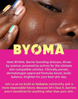 BYOMA Brightening Serum - Barrier Repair Serum - Brightening & Hydrating Face Serum with Hyaluronic Acid, Niacinamide & Ceramides - Hyaluronic Acid Serum For Face, Glowing, Radiant Skin - 1.01 fl. oz