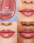 Covergirl Clean Fresh Yummy Plumper Lip Gloss, 700 Love At Frost Sight, Shiny, Vegan Formula, Easy to Apply, Minty Flavor, 0.33oz