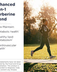 Designs for Health Berberine Synergy - Berberine HCL 400mg + Alpha Lipoic Acid (ALA) for Metabolism, Heart Health + Liver Support - Vegan, Non-GMO Berberine Supplement (60 Capsules)