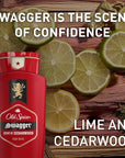 Old Spice Refreshing Body Wash for Men, 3X Defense, 24/7 Shower Fresh with Long Lasting Scent, Red Collection, Swagger with Cedarwood Scent, 16 oz (Pack of 4)