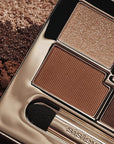 Sisley Paris Phyto-Eye Palette, 1 Tender Toffee - Long-Lasting Eyeshadow to Sculpt, Define & Illuminate - 4 Buildable Shades & 3 Finishes - Intense Colors with Ultra-Melting Texture