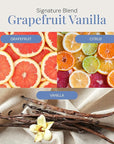 Grapefruit Vanilla Aroma Oil, Essential Oils Blend for Diffusers & Scent Machines, Sparkling Citrus & Warm Vanilla, Aromatherapy, Cold Air Diffuser Compatible, 300 mL