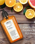 C.O. Bigelow Hand Wash Grapefruit, Village Perfumer Moisturizing Hand Soap for Bathroom & Kitchen with Aloe Vera and Pro-Vitamin B5, 10 fl oz