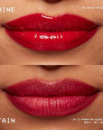 NYX PROFESSIONAL MAKEUP Lip IV Hydrating Glossy Lip Stain with 12HR Hydration - Red-y Set Wet (Red)
