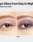 Revlon ColorStay Day to Night Eyeshadow Quad, Longwear Shadow Palette with Transitional Shades and Buttery Soft Feel, Crease & Smudge Proof, 530 Seductive, 0.16 Oz