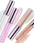 Girlactik Lip Pearls Glosser - Lustrous (Clear/Iridescent Rainbow Sparkle) - 7 g / .24 oz