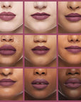Palladio Herbal Matte Lipstick, Creamy and Full Coverage Long Lasting Matte Lipstick, Magnificent Magenta